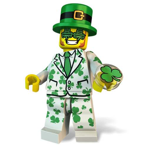 st patrick lego