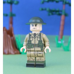 Axis Officer Custom Enemy WW2 Minifigure Army made with real LEGO®  minifigure
