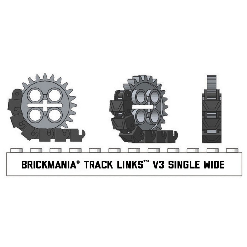 Brickmania tank tracks new arrivals