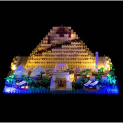 Light My Bricks - Lighting set suitable for LEGO Great Pyramid of Giza 21058