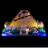 Light My Bricks - Lighting set suitable for LEGO Great Pyramid of Giza 21058