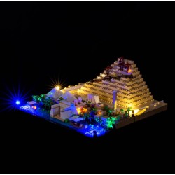 Light My Bricks - Lighting set suitable for LEGO Great Pyramid of Giza 21058