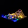 Light My Bricks - Lighting set suitable for LEGO Great Pyramid of Giza 21058