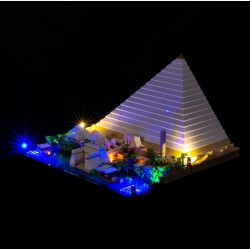 Light My Bricks - Lighting set suitable for LEGO Great Pyramid of Giza 21058