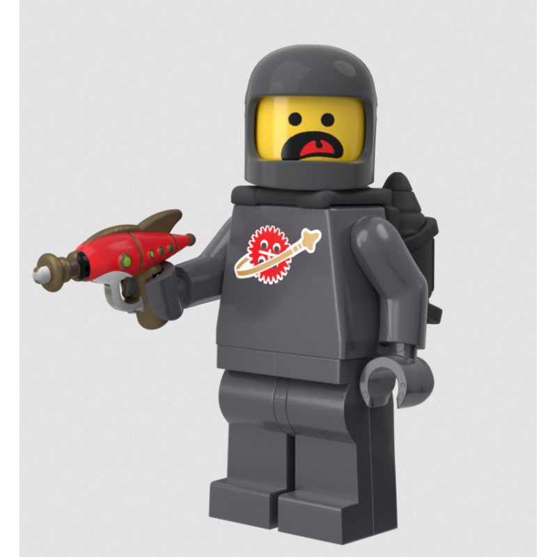 LEGO Black Classic Space astronaut Minifigure