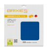 Brixies Bauplatte | Grundplatte 32x32 Noppen – Passend für Lego Classic Bausteine ​​– Blau