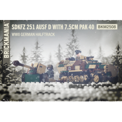 SdKfz 251 Ausf D with 7.5cm...