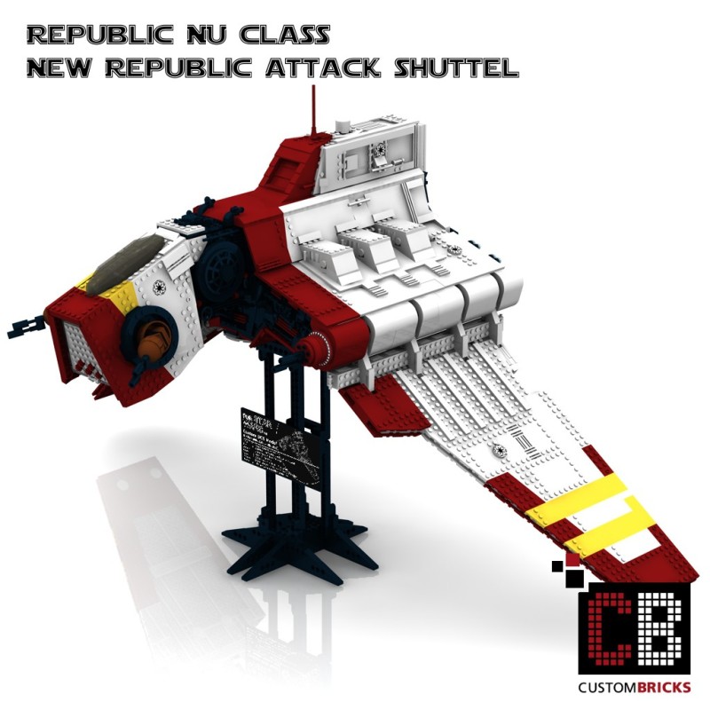 nu class shuttle lego