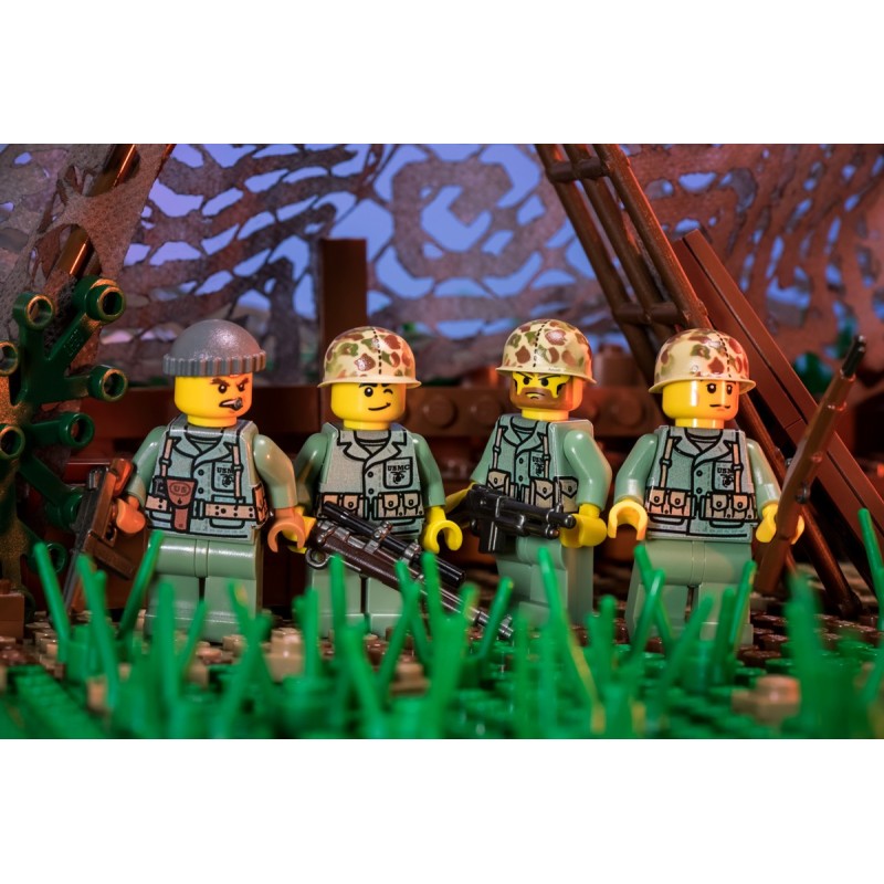 Lego us marines ww2 sale